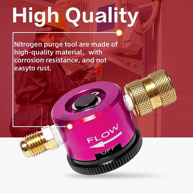 HVAC Nitrogen Purge Regulator Kit – Precision Nitrogen Flow Control Tool