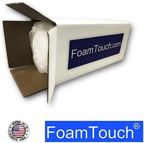 Superb 2" Thick Rectangular Foam 72" x 24" for Mattresses and Upholstery