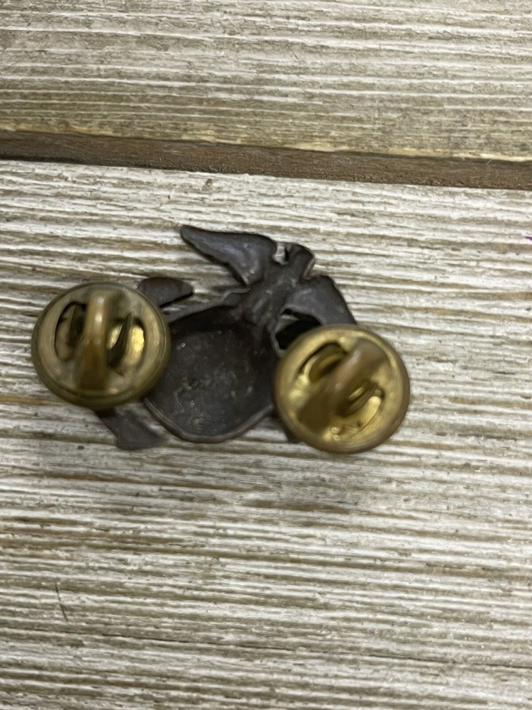 USMC Enlisted Emblem Single Pin-Back Clutch-Back Pin