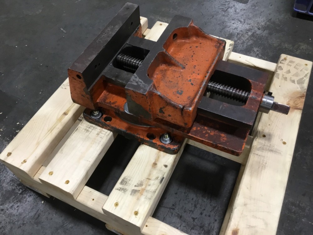 Unknown 10” Machine Vise Rotating Swivel #8105DKJ14