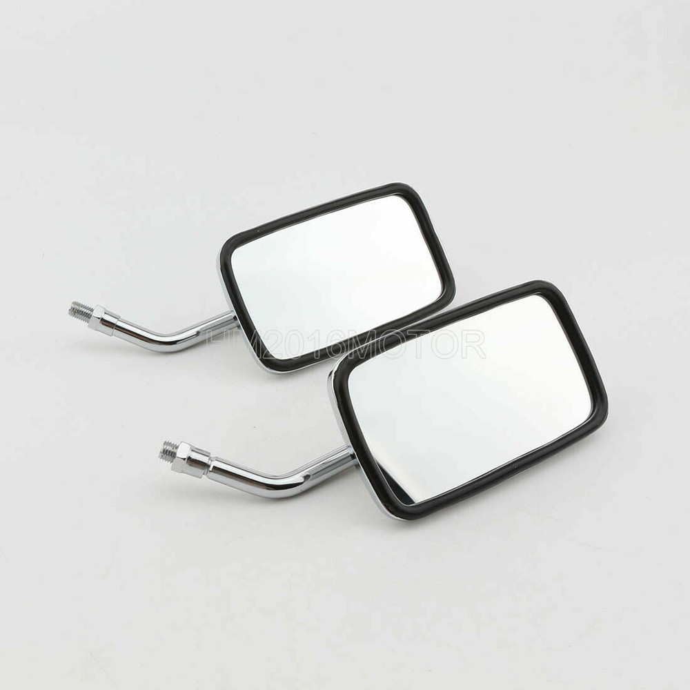 Chrome Rearview Side Mirrors For Honda Valkyrie 1500 GL1500CF Interstate