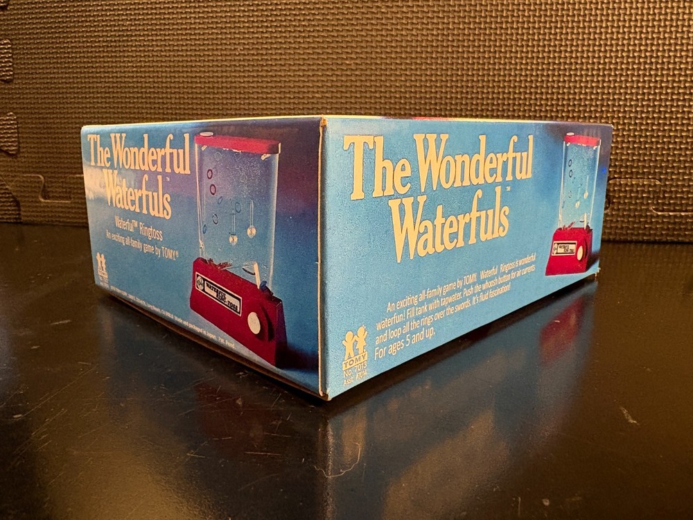 Tomy Wonderful Waterful Ring Toss - Empty custom designed display box
