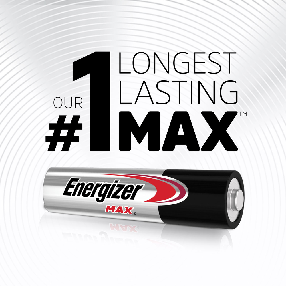 Energizer MAX AAA Batteries (8 Pack), Triple A Alkaline Batteries