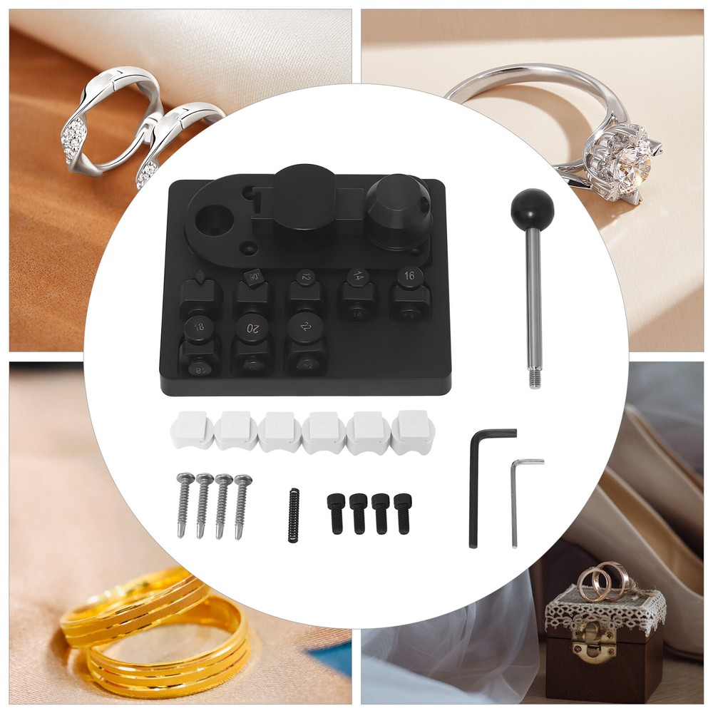 Ring Bending Tool Ring Bending Machine w/ Mold Jewellery Making Bender Tool