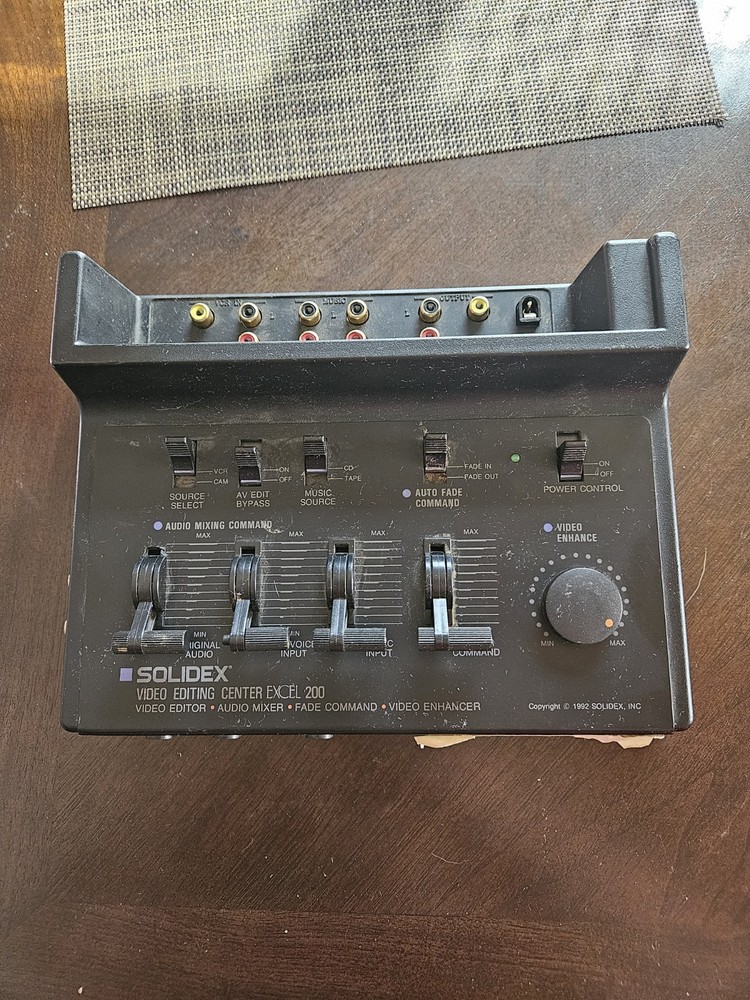 Solidex Video Editing Center Excel 200