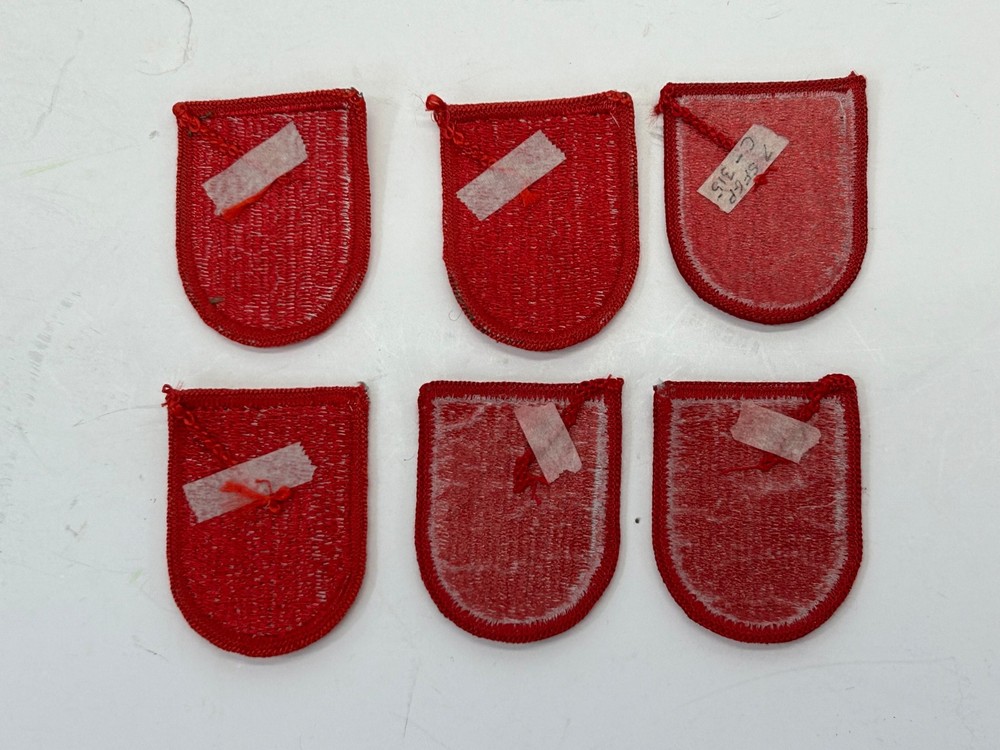 US Army 7th Special Forces Group Beret Flash Patches