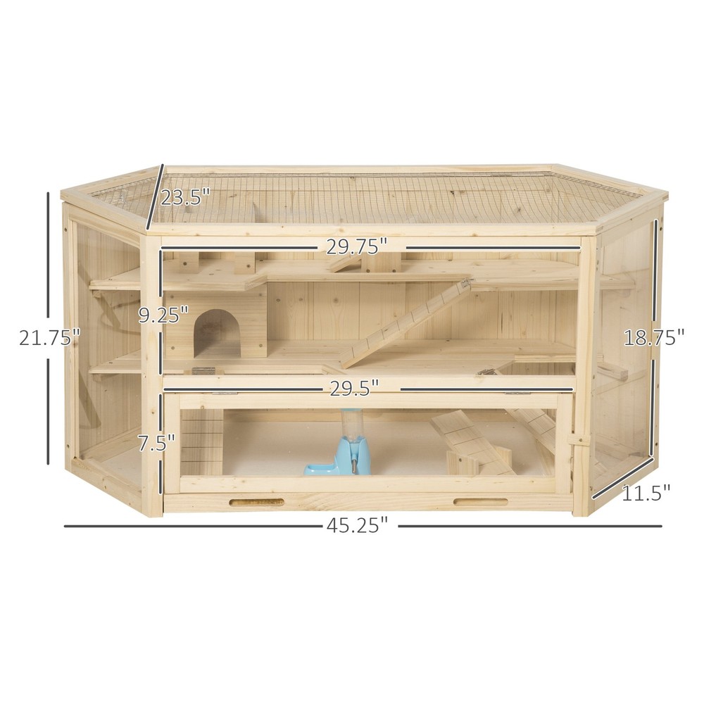 3 Tiers Hamster Cage Pet Cage