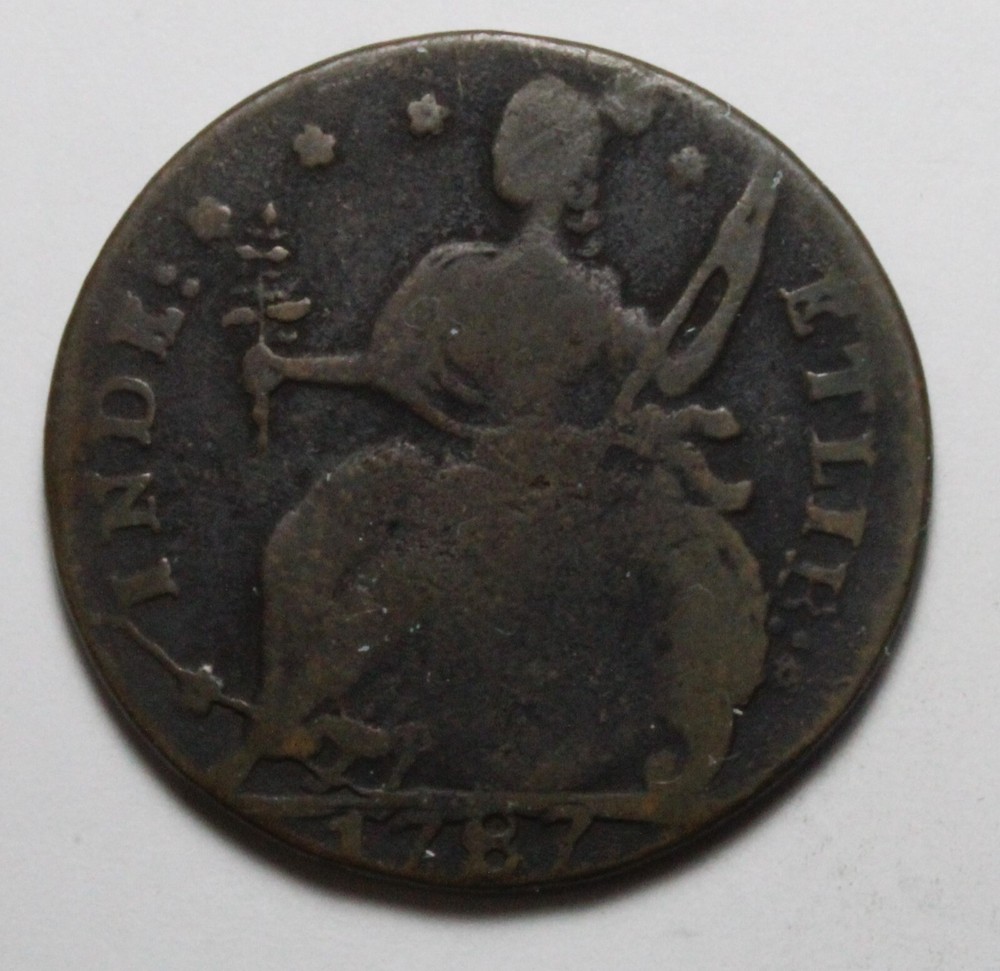 1787 Connecticut Cent Colonial UM585