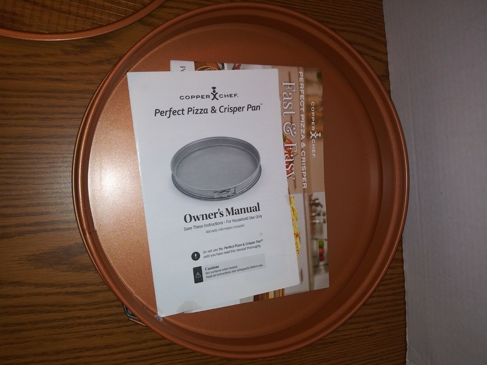 COPPER CHEF PIZZA PAN