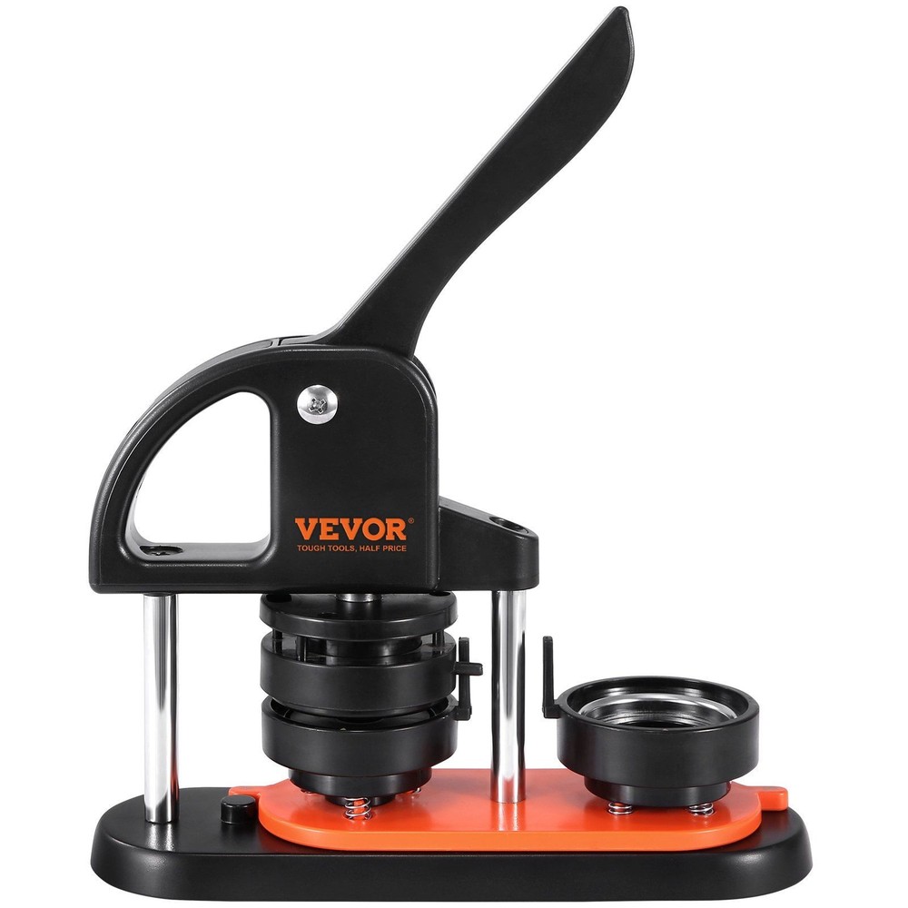 58mm Button Crafting Machine with Ergonomic Arc Press & Panda Magic Book
