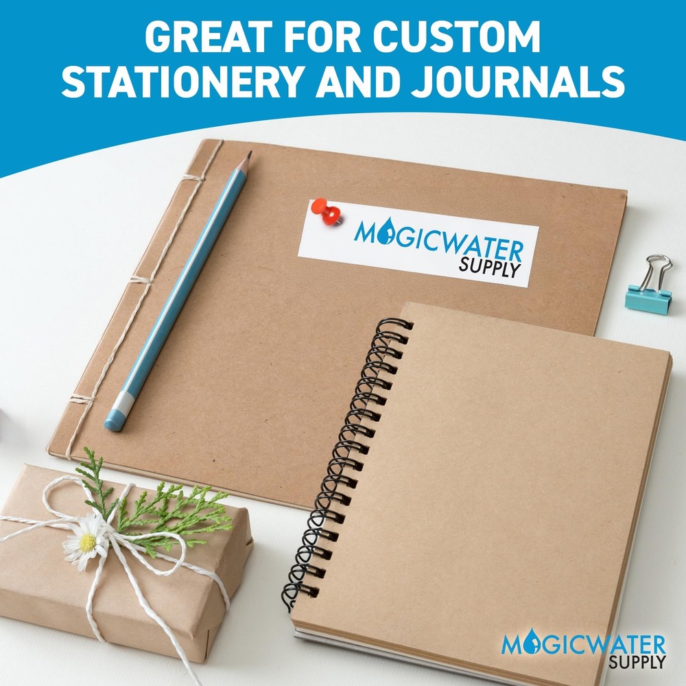 MagicWater Supply Chipboard Sheet for DIY Projects - 8x10 Inch - 100 Pack -