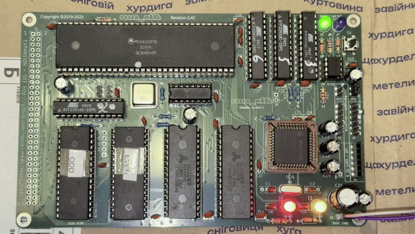 rosco_m68k 68010 DIY Homebrew computer kit – Open Source Retro Computer