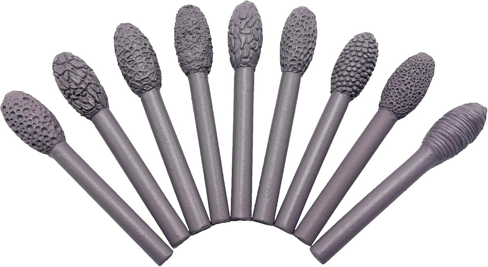 Texture Tool Sets for Clay Art - Oval Clay Modeling Pattern Rollers Kit with ...