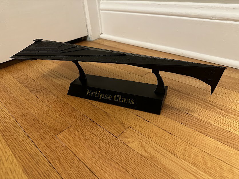 Star Wars Armada Eclipse Super Star Destroyer Full Scale With Display Stand