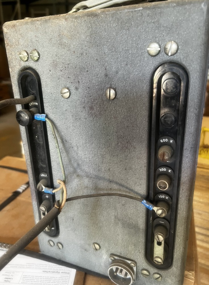 VINTAGE Esterline Angus Graphic Voltmeter Analog Recorder