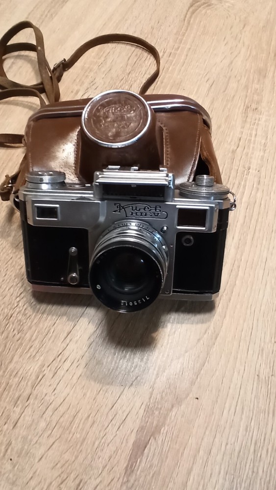 Vintage Soviet Camera Kiev USSR 1950-60