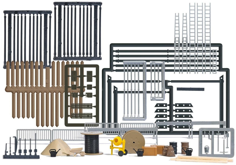 HO Scale Accessories - 1376 - Construction set - kit