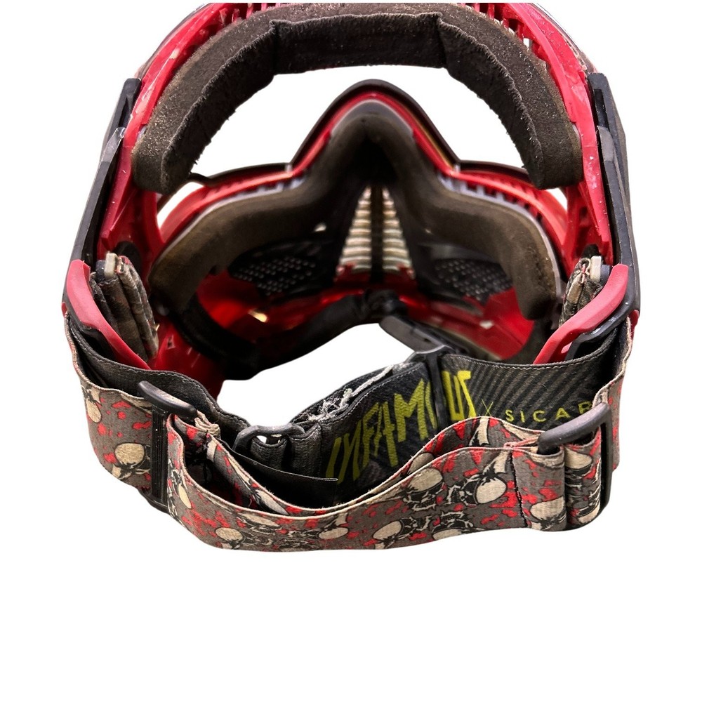 Used Push Paintball Mask w/ Case