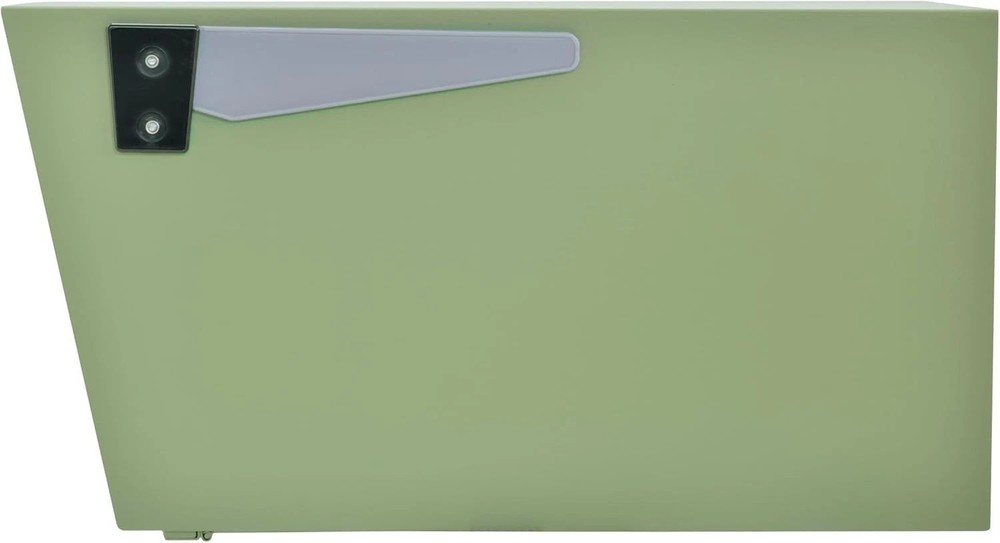 Sage Green Locking Security Mailbox - Protect Your Mail with Modern Elegance