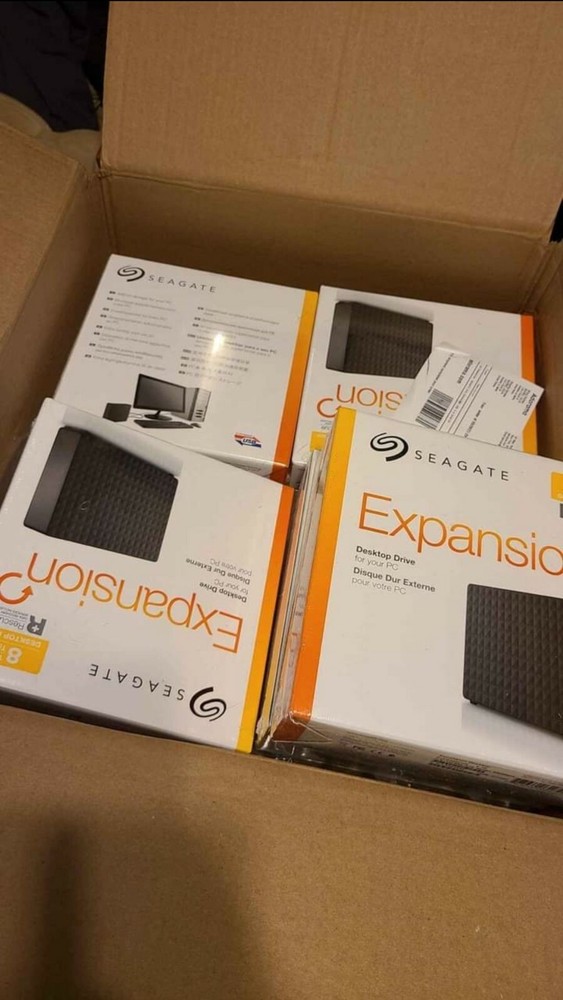 Seagate 8tb 3.5" External Hard Drive