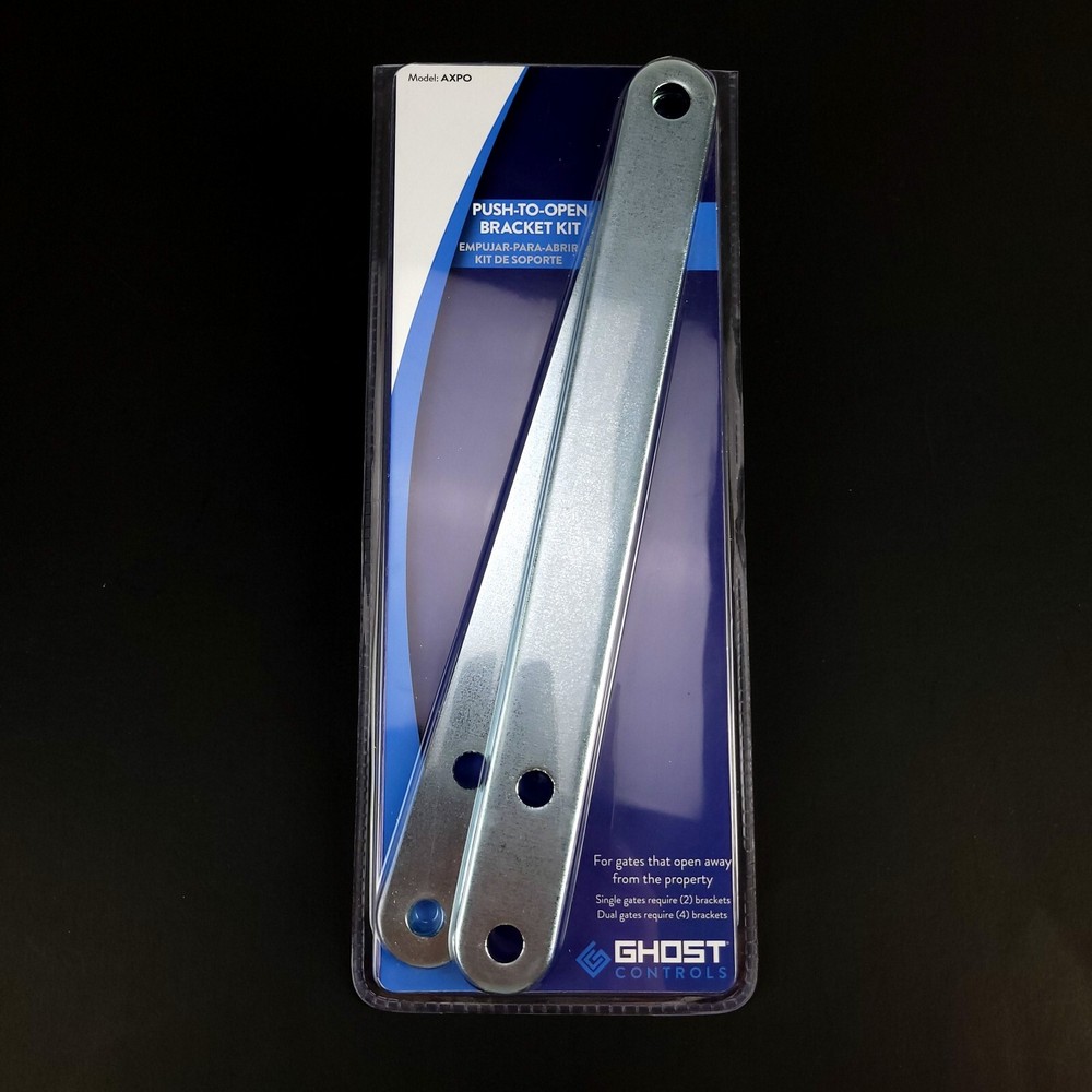 Ghost Conyrols AXPO Push-To-Open Bracket Kit for Automatic Gate Opener Systems