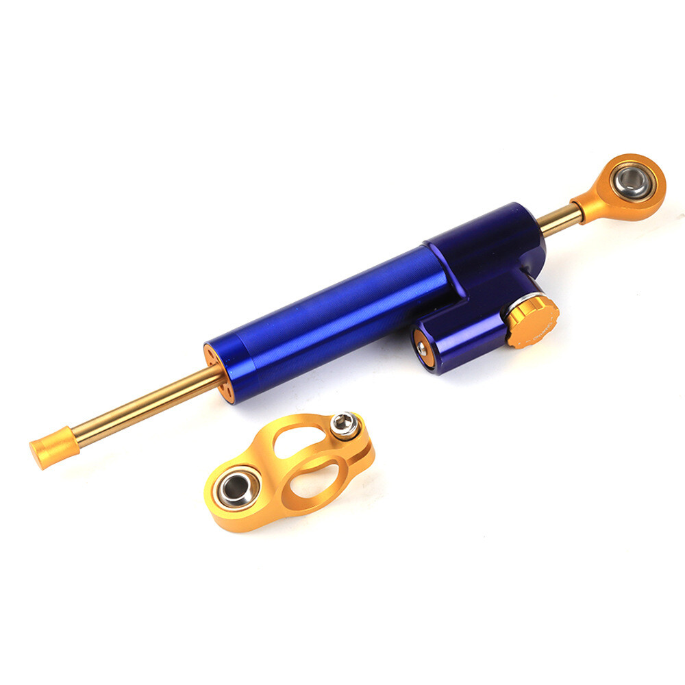 CNC Adjustable Motorcycle Steering Damper Stabilizer Safety Control Universal BK