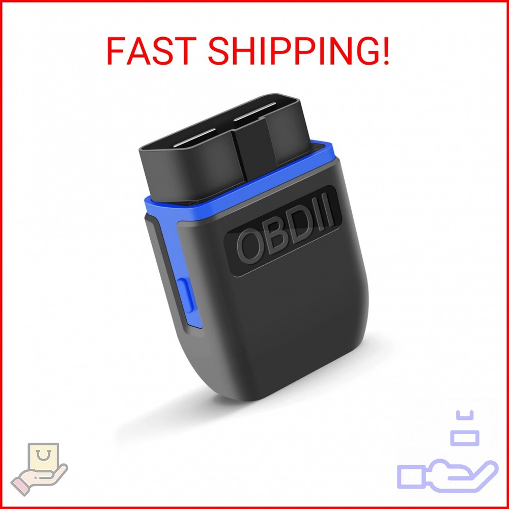 OBD2 Bluetooth 4.0 Scanner Car Code Reader for iPhone iOS Android Windows, Auto