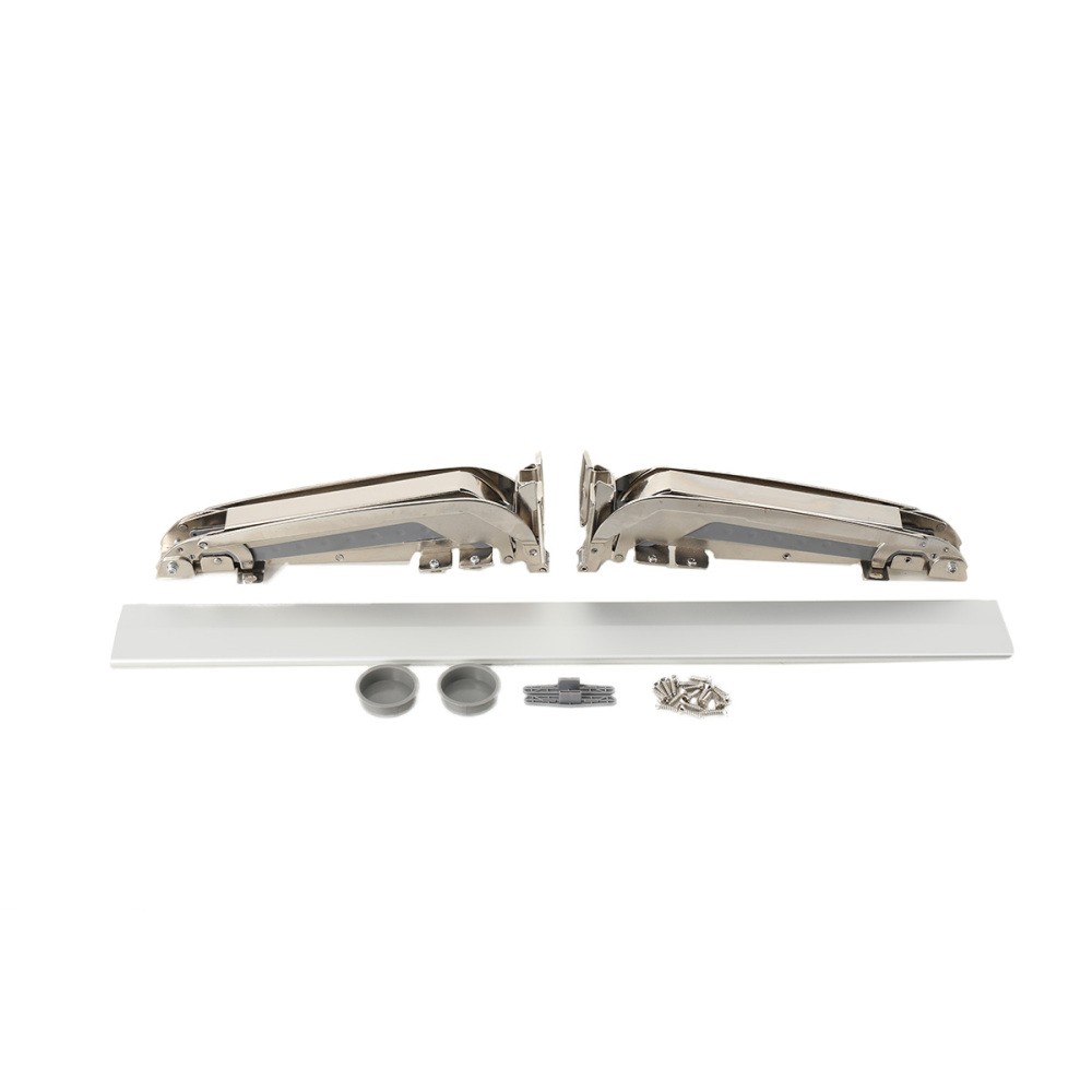 Folding Door Hinges Lateral Opening Door Hinge Buffer Dampers for Wardrobe