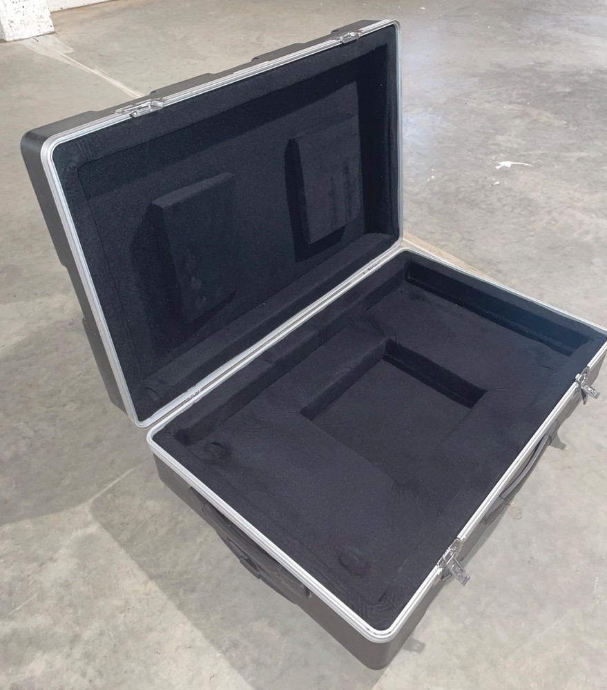 Moog Minimoog Voyager with custom flight case