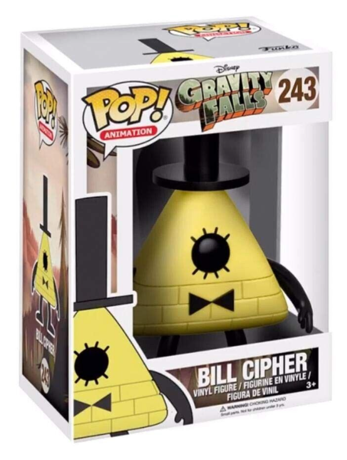Funko Pop Gravity Falls - Bill Cipher Figure w/ Protector