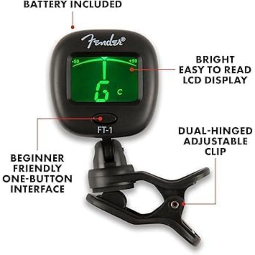 Fender FT-1 Professional Clip-On Tuner