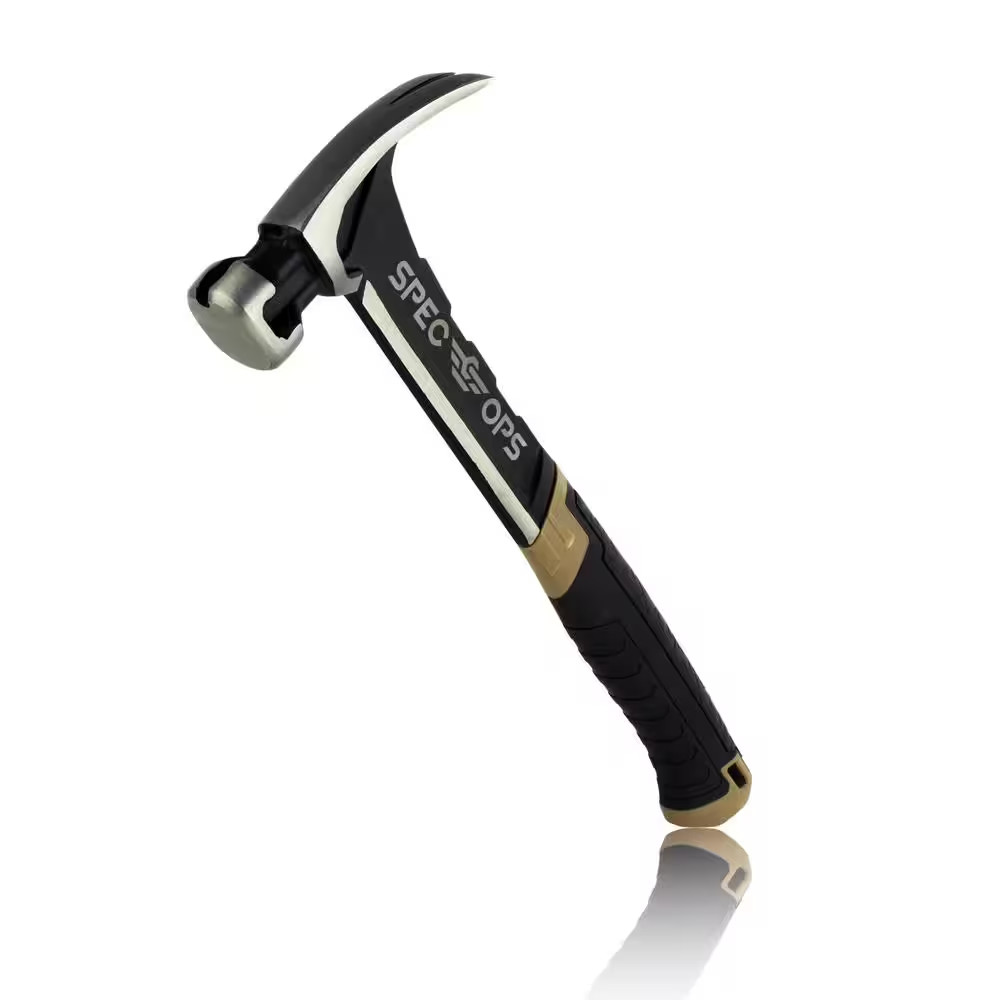 20 Oz. Smooth Face Rip Claw Hammer, Steel Handle