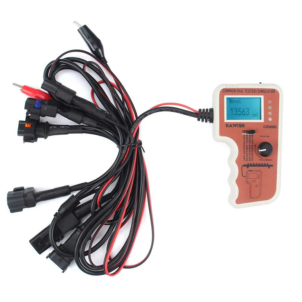 CR508S Digital Common Rail Pressure Tester For High Pump Engine Diagnostic Tool