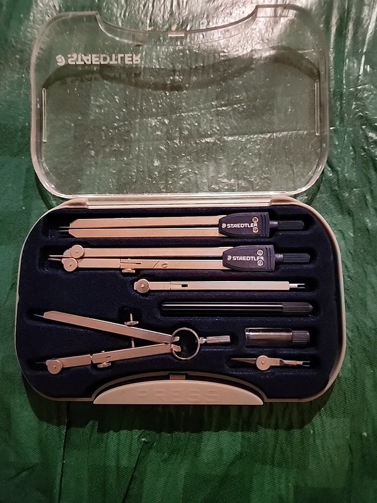 Staedtler Compass Set Drafting Tools Made In Germany