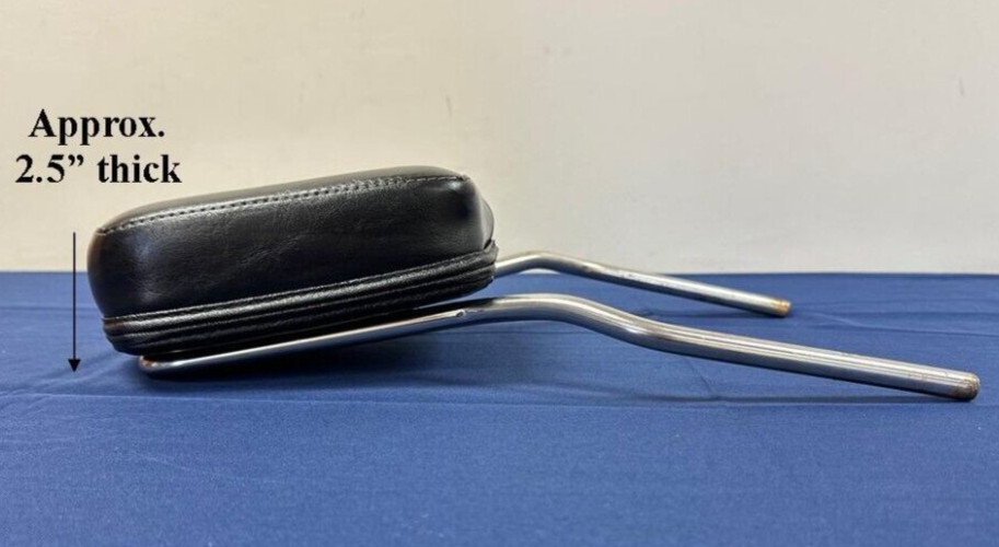 Passenger Backrest Pad with Upright (PB #6)