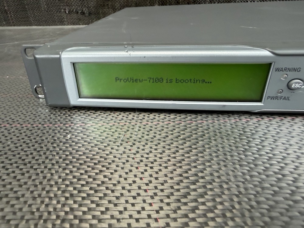 HARMONIC Multifunctional Integrated Receiver Decoder ProView-7100 *Read-Alarms*