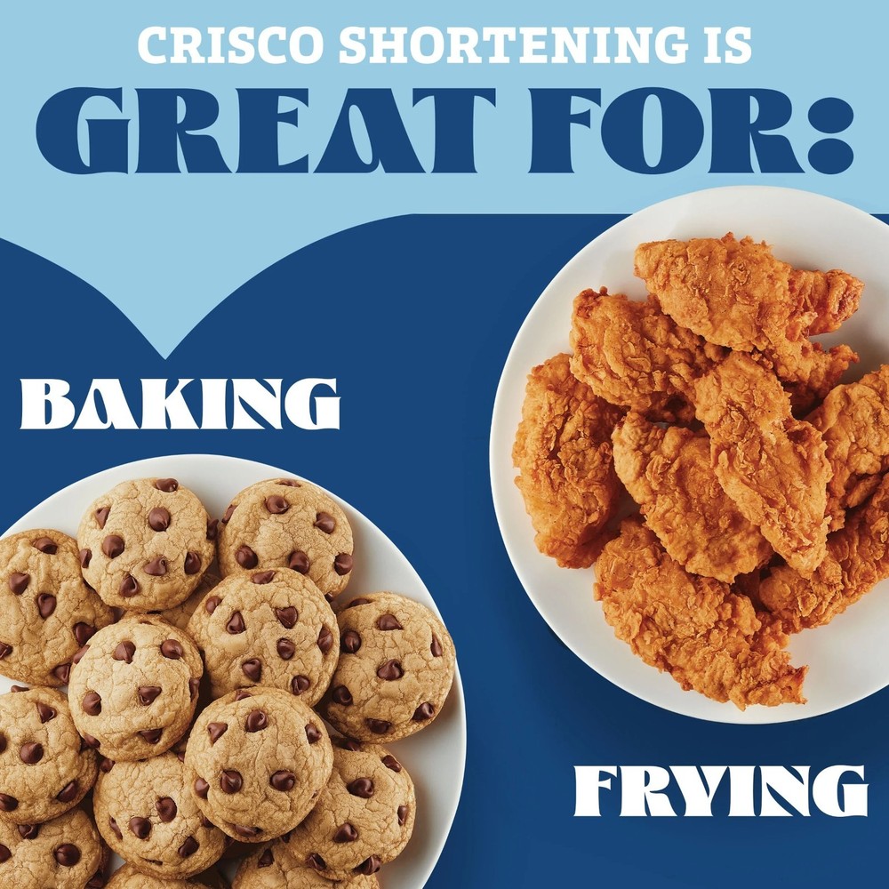 Crisco All-Vegetable Shortening, 48 oz