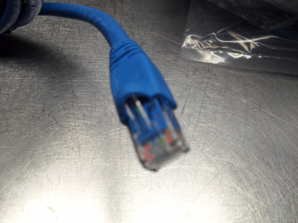 Ethernet Patch Cable 6A UTP BOOTED Stranded 568D copper wiring RJ45 / 10' long