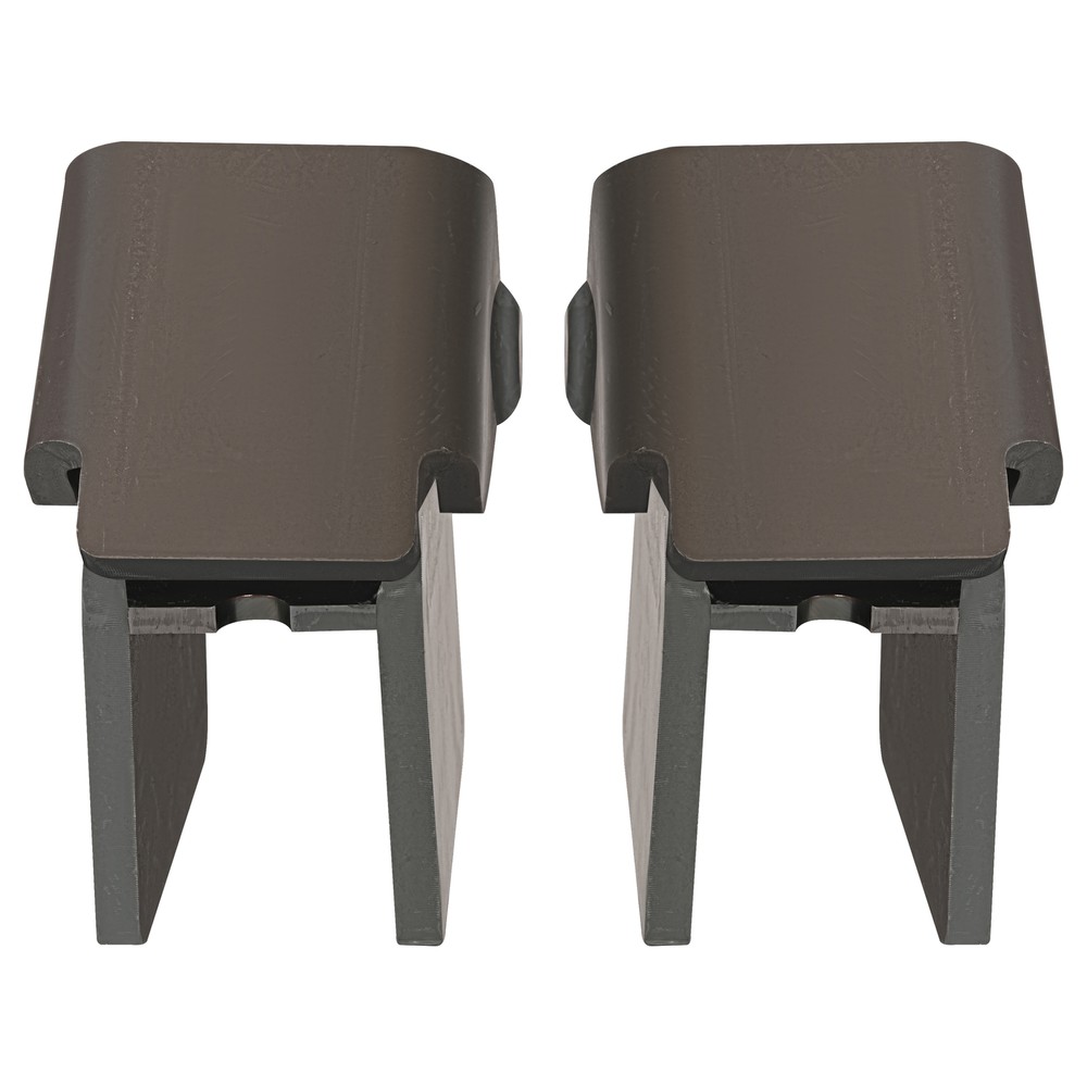 2 X Heavy Duty Steel Dump Truck Trailer Hinges Work On Any 2" Rectangular Tube