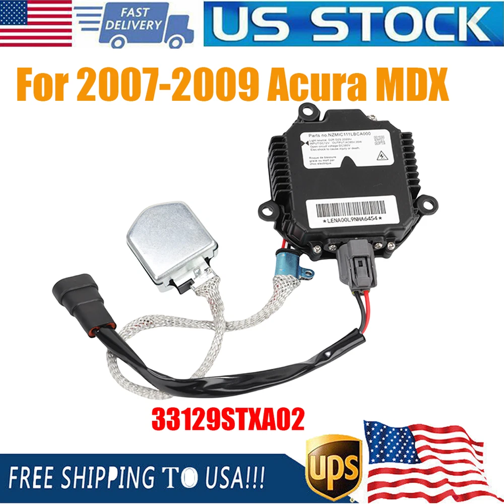 For 2007-2009 Acura MDX Xenon Headlight Ballast & Igniter Kit HID Control Module