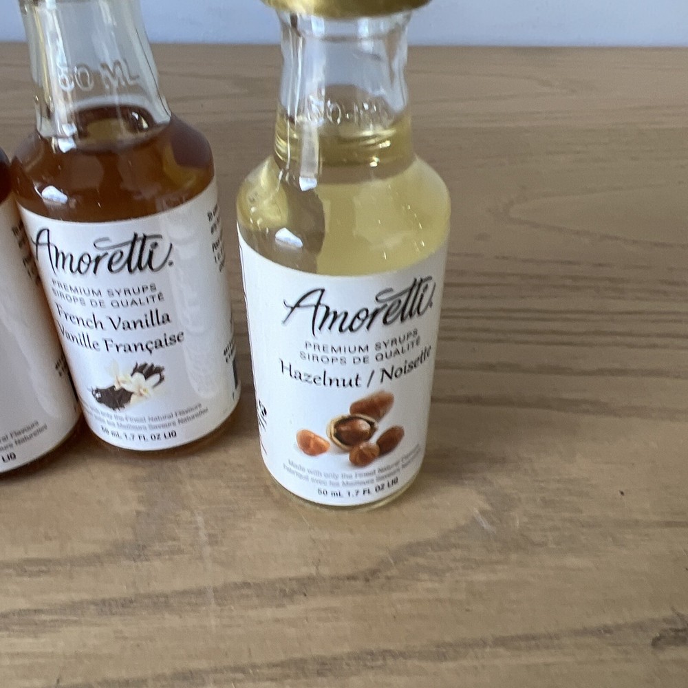 Amoretti Premium Classic Syrups 50ml (3 Pack)