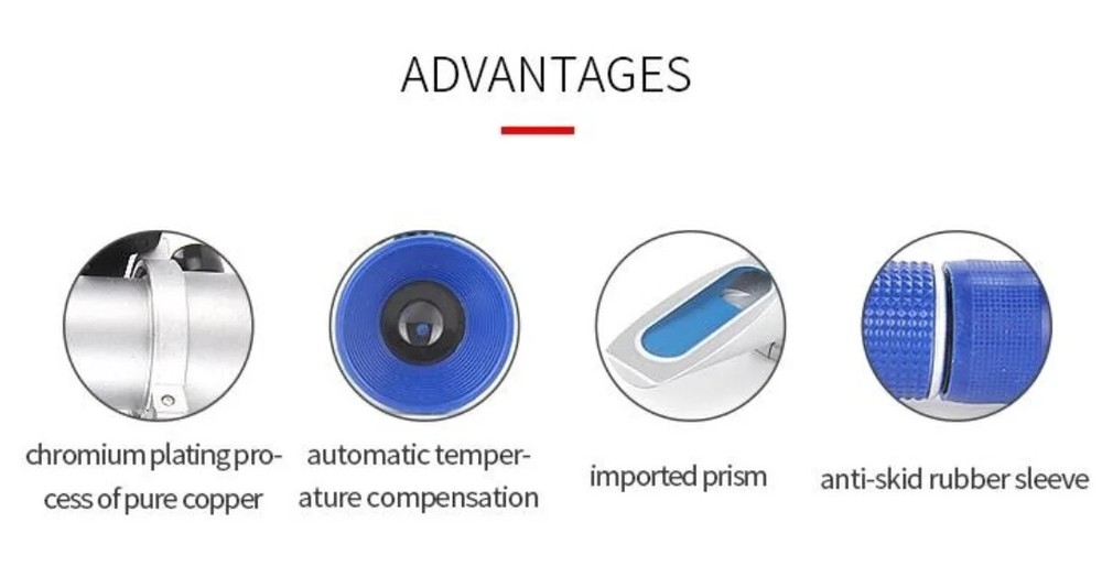 Food Brix Refractometer Alcohol Wine Refractometer Brix Fruit Sugar Meter 0-50