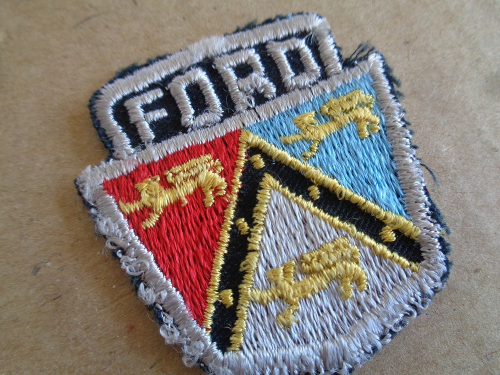 FORD SHIELD UNIFORM PATCH 2 X 2 - ORIGINAL VINTAGE!