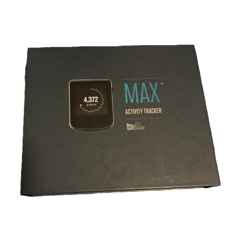 Virgin Pulse Max Activity Tracker Black Wrist Steps Measurement