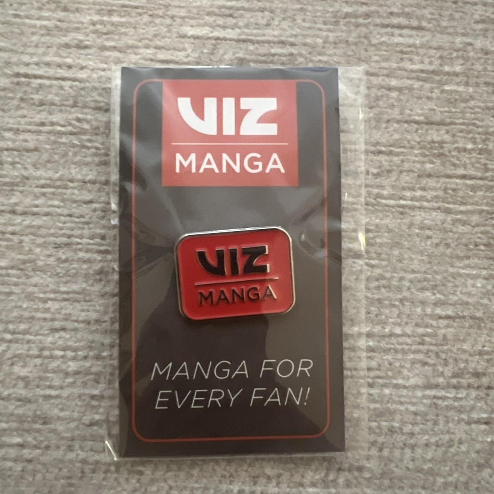VIZ Manga Media Pin