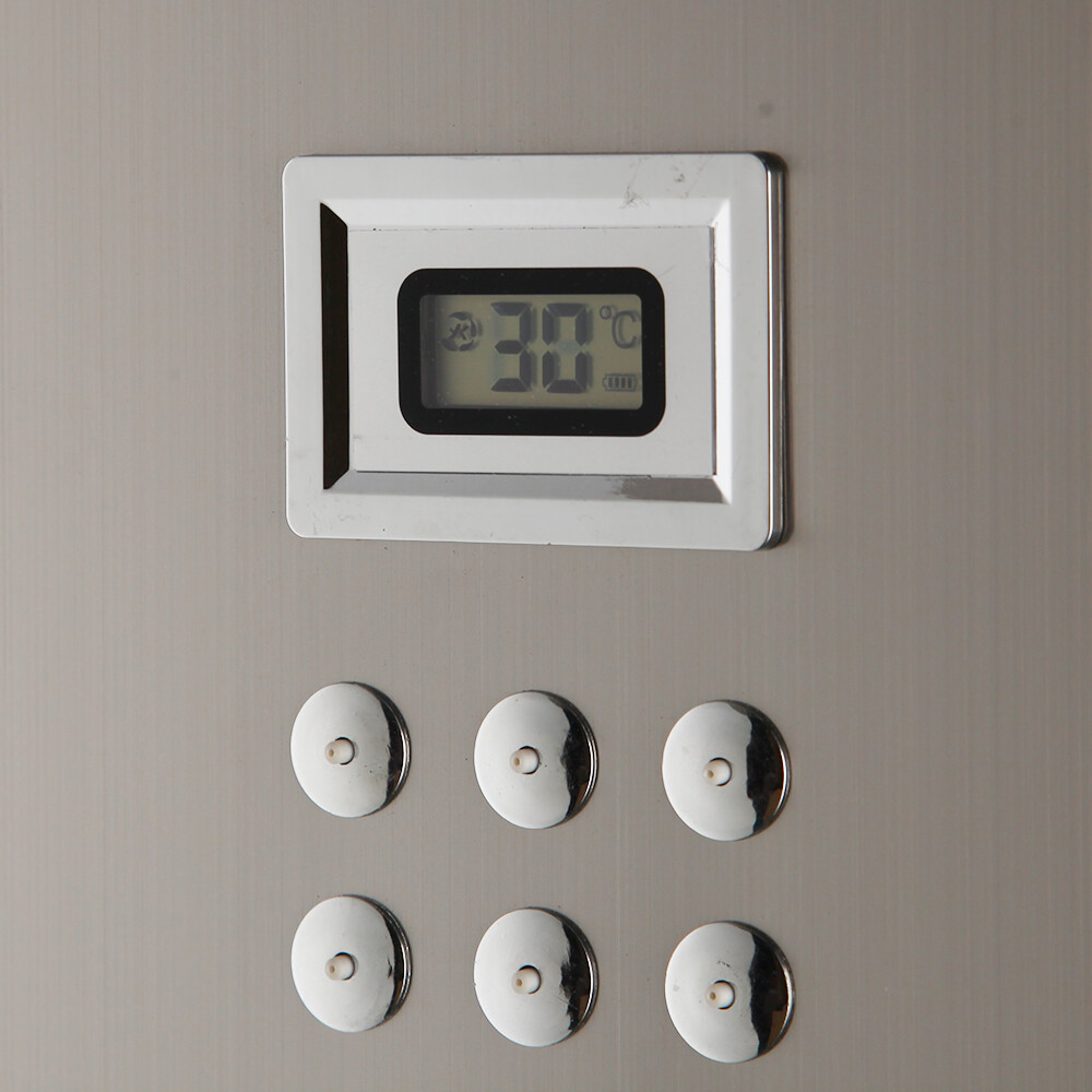 Wall Mounted Shower Panel System - Bathroom Shower Column with Massage Jets