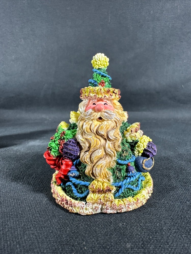 Pair of Santa Figurines