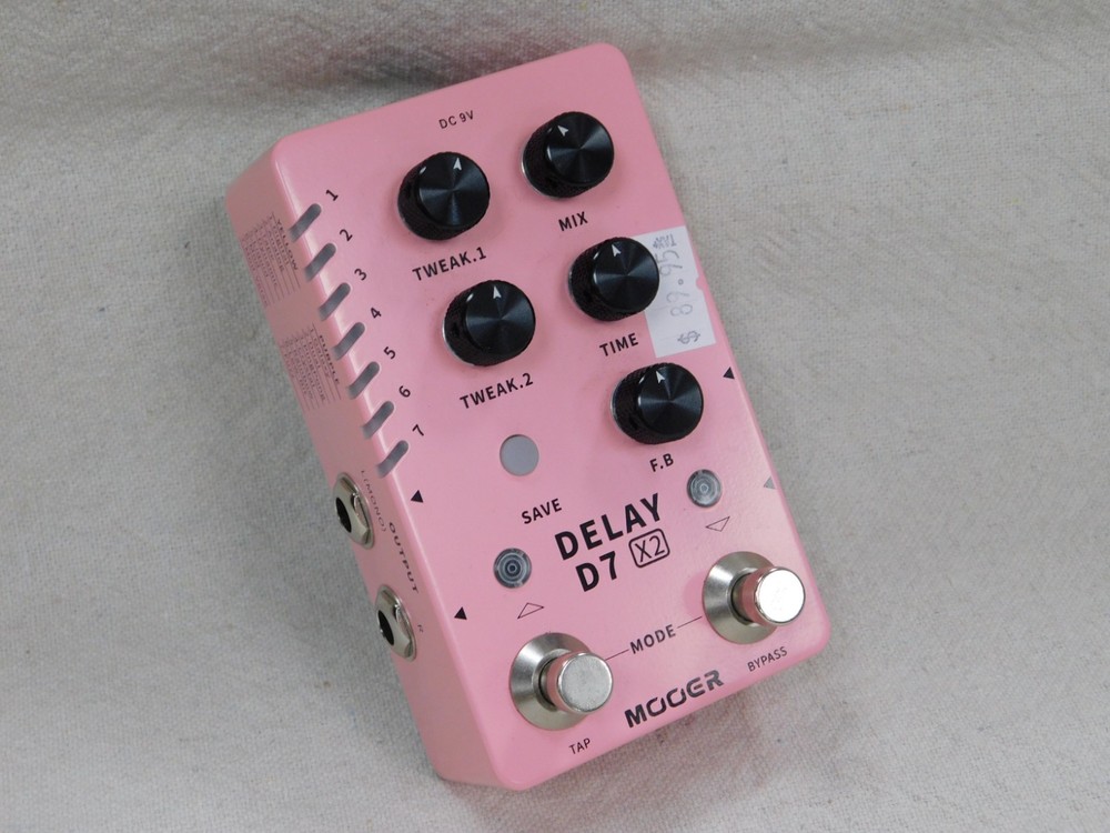 Mooer D7 X2 Delay Pedal