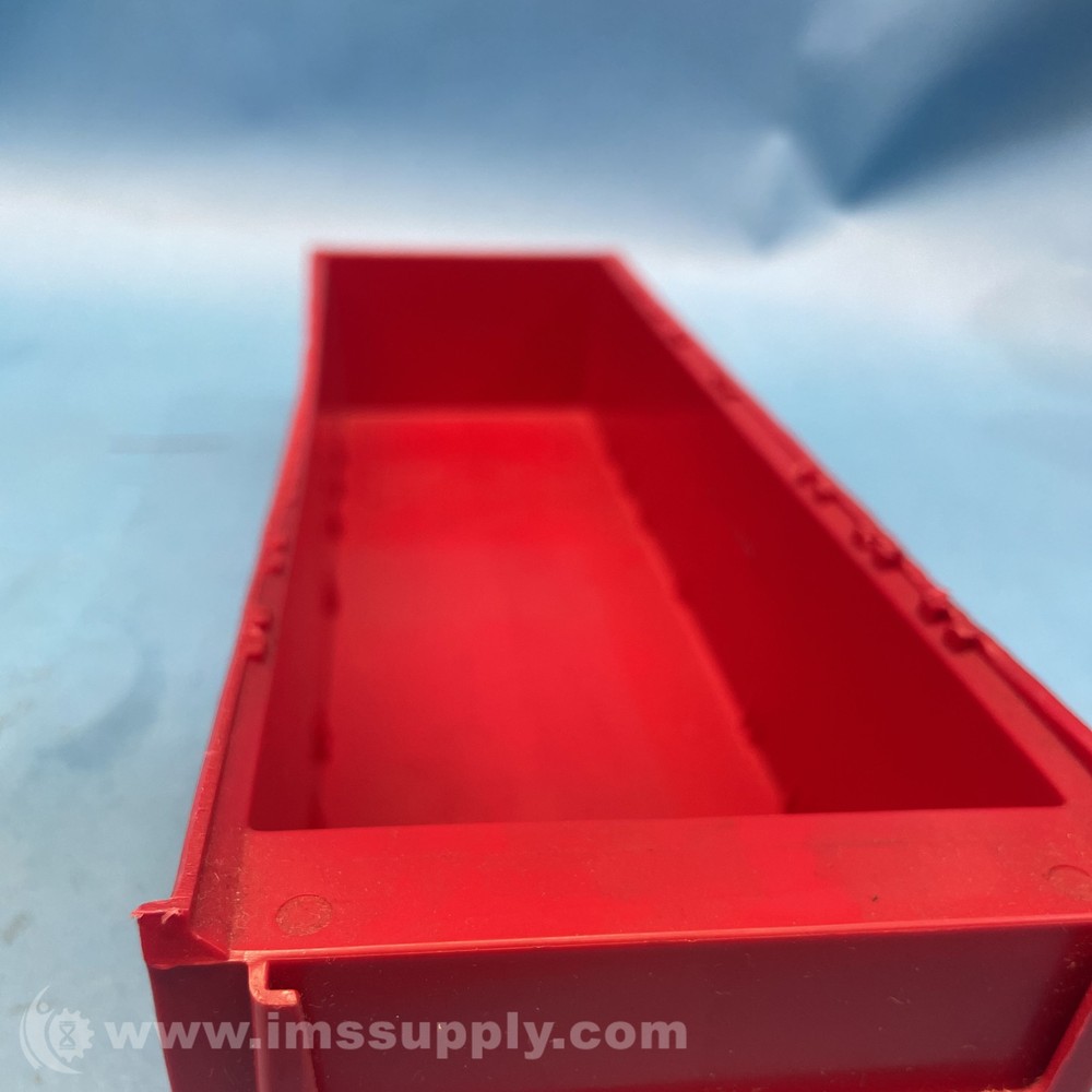 Quantum Storage Systems QBS 101 Color Red Storage Container USIP