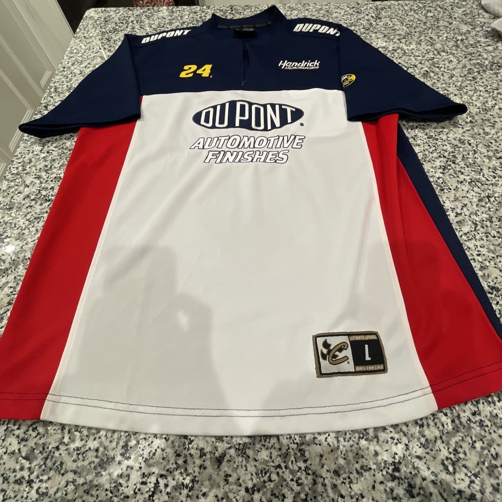 Chase Authentics Jeff Gordon 1/4 Zip Pullover L NASCAR Racing